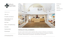 Desktop Screenshot of centrum-apotheke.de